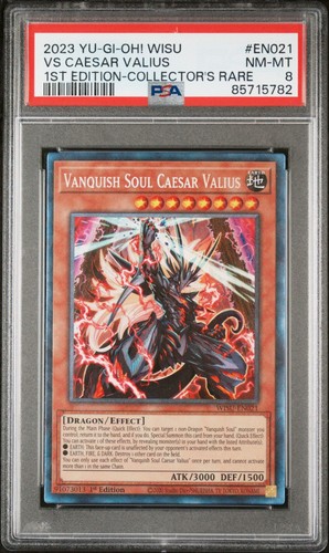 Vanquish Soul Caesar Valius - Collector's Rare 1st Edition - Wild Survivors