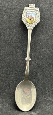 Agadir Marokko Souvenir Teelöffel 1960 Resort Strände Golf Kasbah Vintage