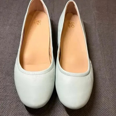 ABEO Promenade Flat Ballet Shoes, Size 9, in a beautiful light blue color.