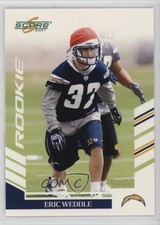 2007 Score Rookie Eric Weddle #311 0l1