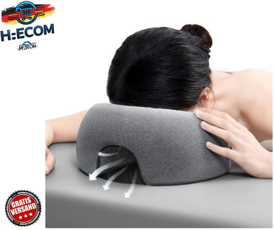 Ergonomisches Gesicht-unten-Kissen aus Memory-Schaum für Nickerchen & Massage
