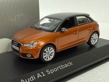 Kyosho Audi Dealer A1 Sportback Samoa Orange diecast 1:43 scale model car