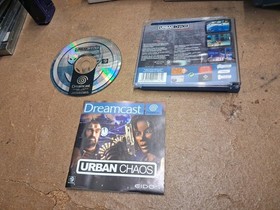 Urban Chaos Dreamcast Game With Manual