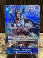 Edward.Newgate (Alternate Art) OP13-042 Carrying On His Will Foil