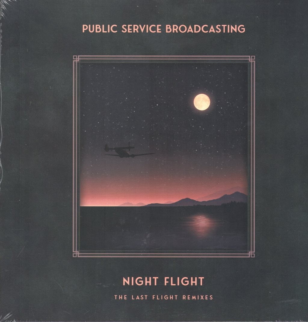 Public Service Broadcasting Night Flight: the Last flight Remixes LP vinyl