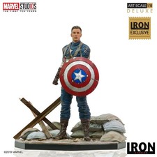 Iron Studios Avengers Captain America 1/10 Statue MCU 10 Years Event Exclusive