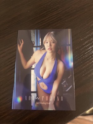Hit's Aoi Fujino Vol.3 Trading Card Bikini Idol JAPANESE IDOL RG50 KOSTENLOSE...