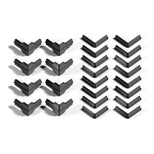 24 Pieces Whalen Post Insert Set for Full of Shelving Connectors Feet