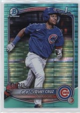 2025 Bowman Chrome Prospects Aqua Pulsar Refractor 14/125 Ronny Cruz #BCP-213