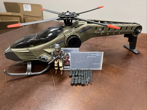 Vintage GI Joe 1990 Retaliator With Updraft Complete ARAH #ML