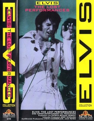 Elvis Presley VHS Video The Lost Performances