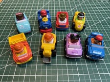 Fisher Price/Mattel Little People Vehicles Lot/Set Of 8 2009-2014 Free Shipping 