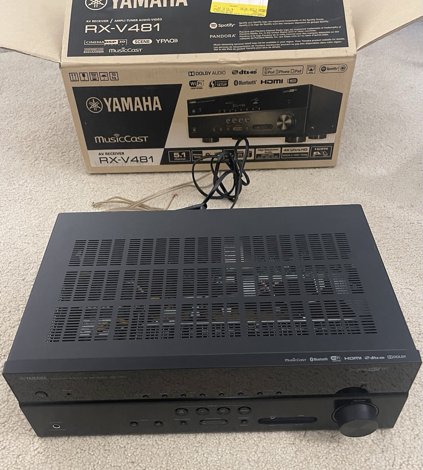 Audio Video Receiver (barely Used)