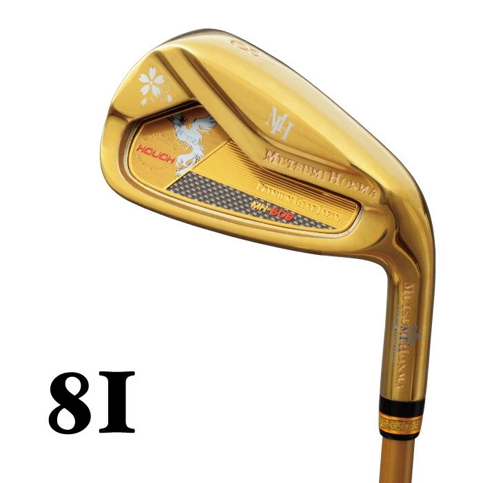 MUTSUMI HONMA MH608 Phoenix Eisensatz 6-9+Pw+Aw+Sw Graphitschaft Flex-SR 7tlg RH - Bild 4 von 4