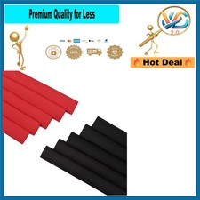 HeatShrink 20ft 1/4" Dual Wall Waterproof Tubing – Marine Grade, Adhesive-Lin...