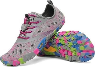 MARKENLOS SAGUARO Barfußschuhe Unisex Trail Zero Drop Zehenschuhe Outdoor Gr.38-41