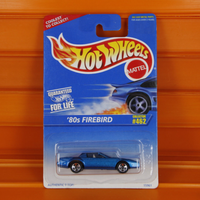 Hot Wheels - 1996 - '80S Firebird (5Sp's) Open Stock - Blue Card Collector #462