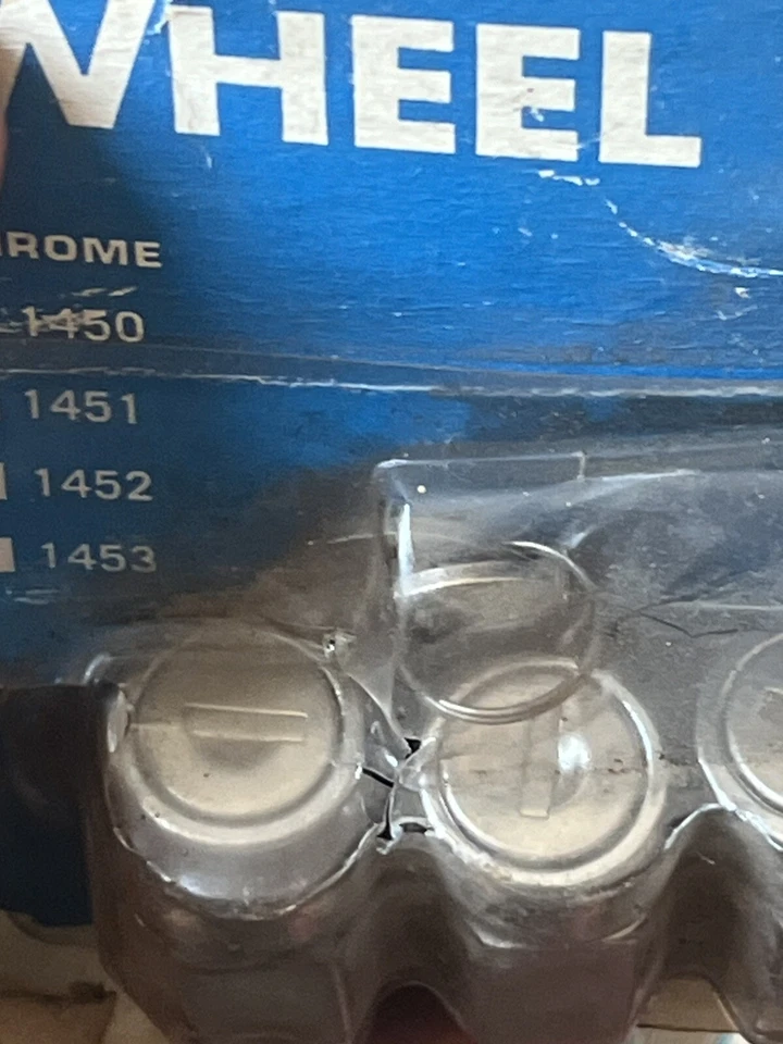 Cerraduras de rueda de seguridad con junta MR #1450 DE COLECCIÓN NOS Chevy Corvette Camaro Pontiac Foto 3 de 4