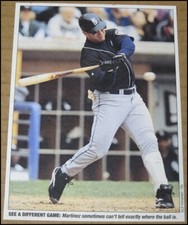 2001 Edgar Martinez TSN Magazine Clipping Photo 4.25