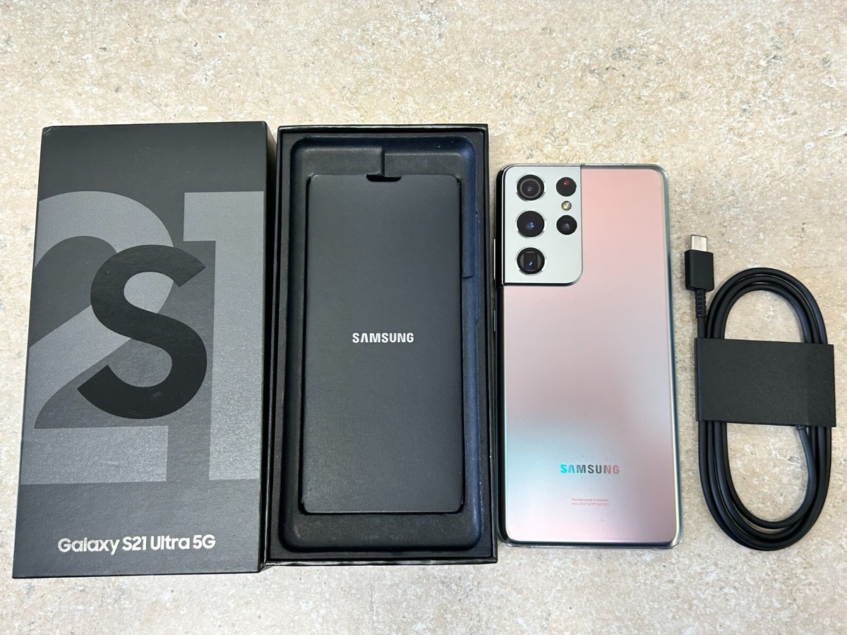 Samsung Galaxy S21 Ultra 5G G998U 128GB 256GB 6.8'' Unlocked All