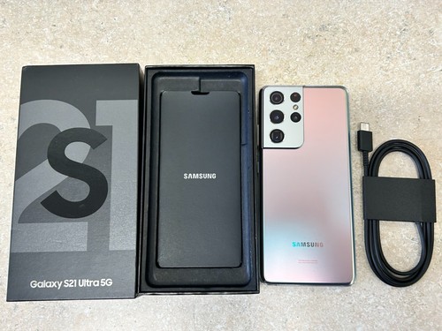 Samsung Galaxy S21 Ultra 5G G998U 128GB 256GB 6.8'' Libre Todos Colores Open Box - Imagen 4 de 13