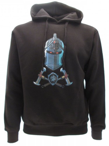 Sudadera Caballero Negro Fortnite Original Capucha Oficial Negra Capucha |  eBay