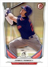 2014 Bowman Draft Top Prospects #TP68 James Ramsey 