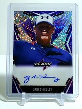 Jared Kelley 2020 Leaf Flash Portrait Variation Auto Purple 15/35 White Sox 