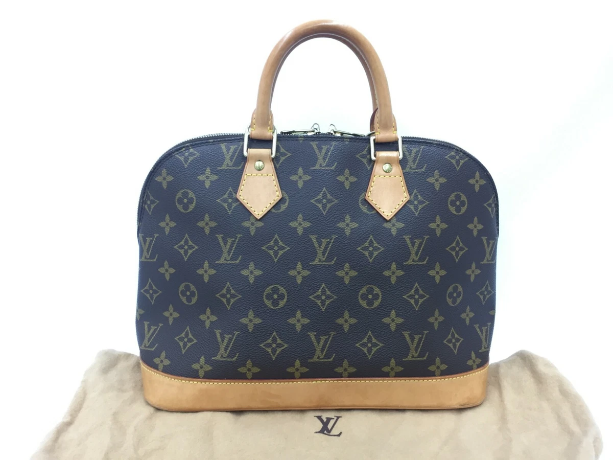 Auth Louis Vuitton Vintage Monogram Alma Hand Bag 1K030040n