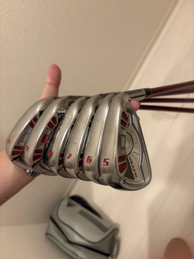 TaylorMade BURNER 2007 アイアンセット　6本　プレゼント付 中古 テーラーメイド BURNER （2007） アイアンセット