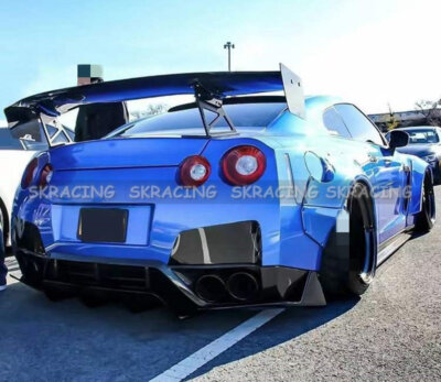 For Nissan GT-R GTR R35 2009-2021 GT Style Glossy Black Rear Trunk
