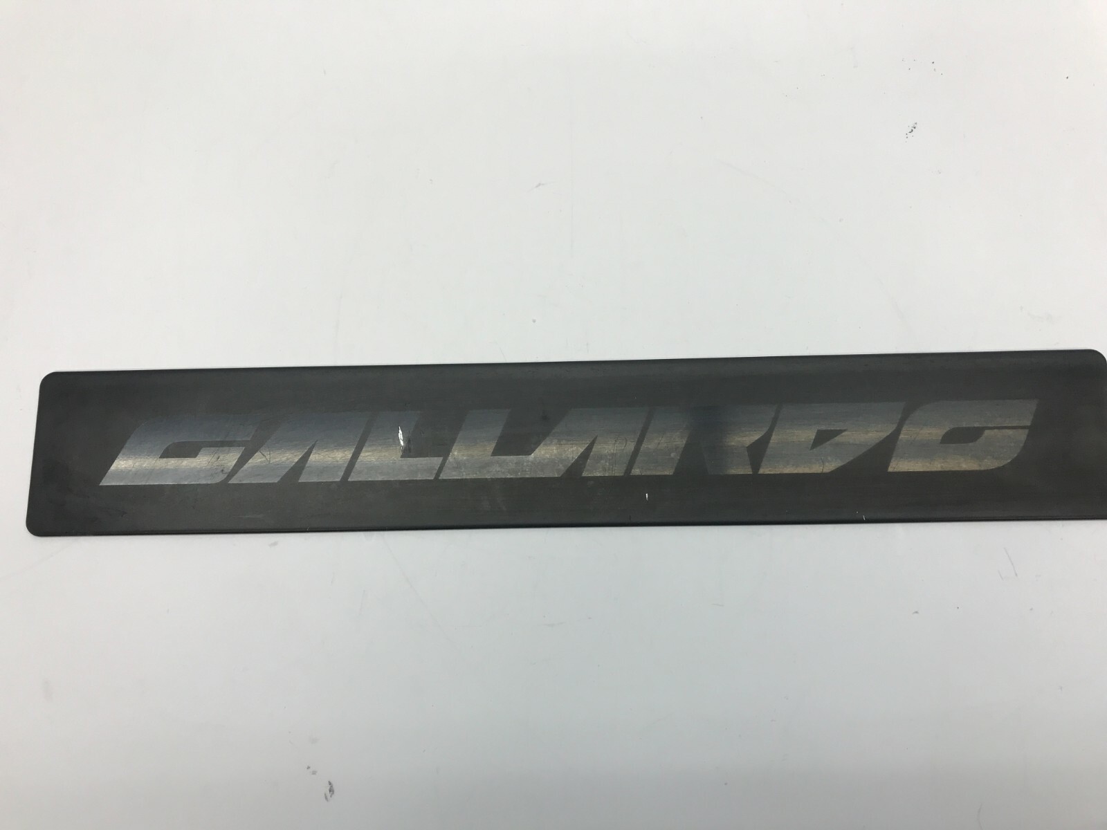 LAMBORGHINI GALLARDO DOOR SILL SCUFF SILL PLATE OEM 400853373