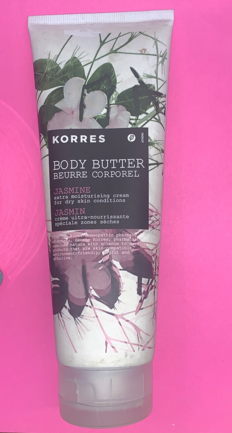 KORRES Violet BODY BUTTER EXTRA MOISTURISING CREAM FOR DRY SKIN