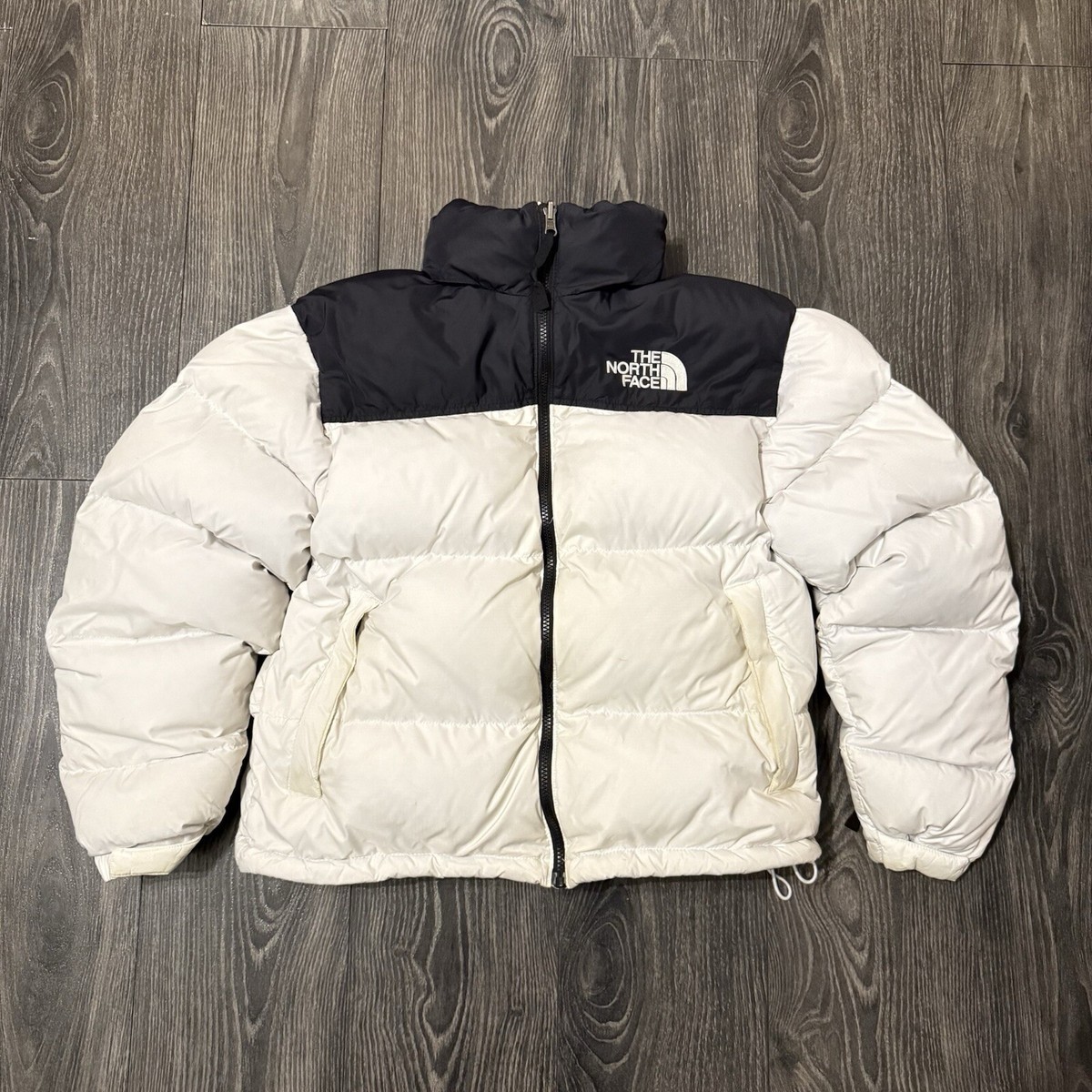 The North face nuptse 700 White Puffer M UK