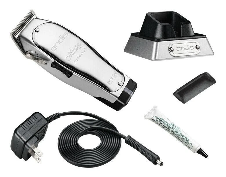 Andis Professional Master Cordless Li-Ion Clipper MLC #12470 Silver BRAND NEW - Image 2 of 4