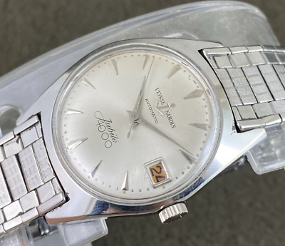 ユリスナルダンUlysse Nardin Jubilee 4000 VINTAGE ULYSSE NARDIN JUBILE 4000 AUTOMATIC WATCH SS CASE AND