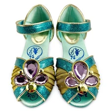 NWT Disney Store Jasmine Costume Shoes many sizes Princess Aladdin U pick