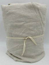 Pottery Barn Belgian Flax Linen Waffle Weave Duvet Cover King Cal King Flax P33