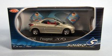 SOLIDO 1998 Peugeot 20 Coeur (Silver) 1/43 Scale Diecast Model NEW, RARE!