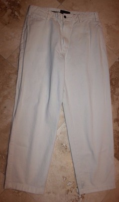 Men S Dockers Relaxed Fit Well Worn Khakis Pants Off White 34 X 29 Actual Ebay
