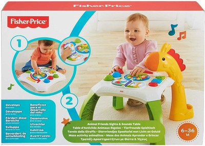 fisher price lights and sounds activity table