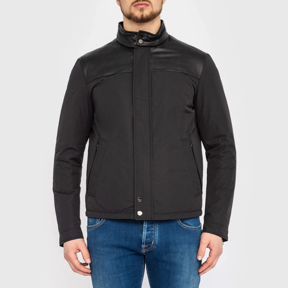 Pal Zileri LAB jacket leather black size 50 - Image 4 of 4