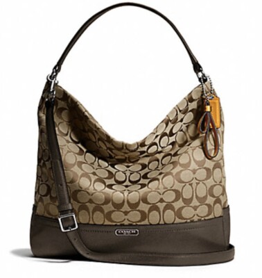 バッグ Coach One Shoulder Bag Hobo Signature New coach handbag PARK SIGNATURE HOBO F23279 | eBay
