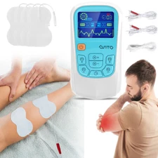 TENS Unit Electric Pulse Massager Muscle Stimulator For Back Body Pain Relief