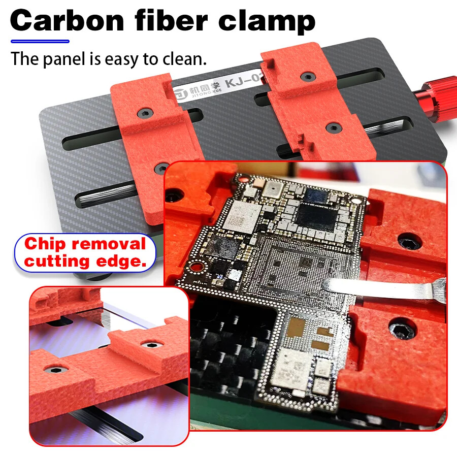 JITONGXUE KJ-02 Universal Carbon fiber fixture Mainboard Chip PCB