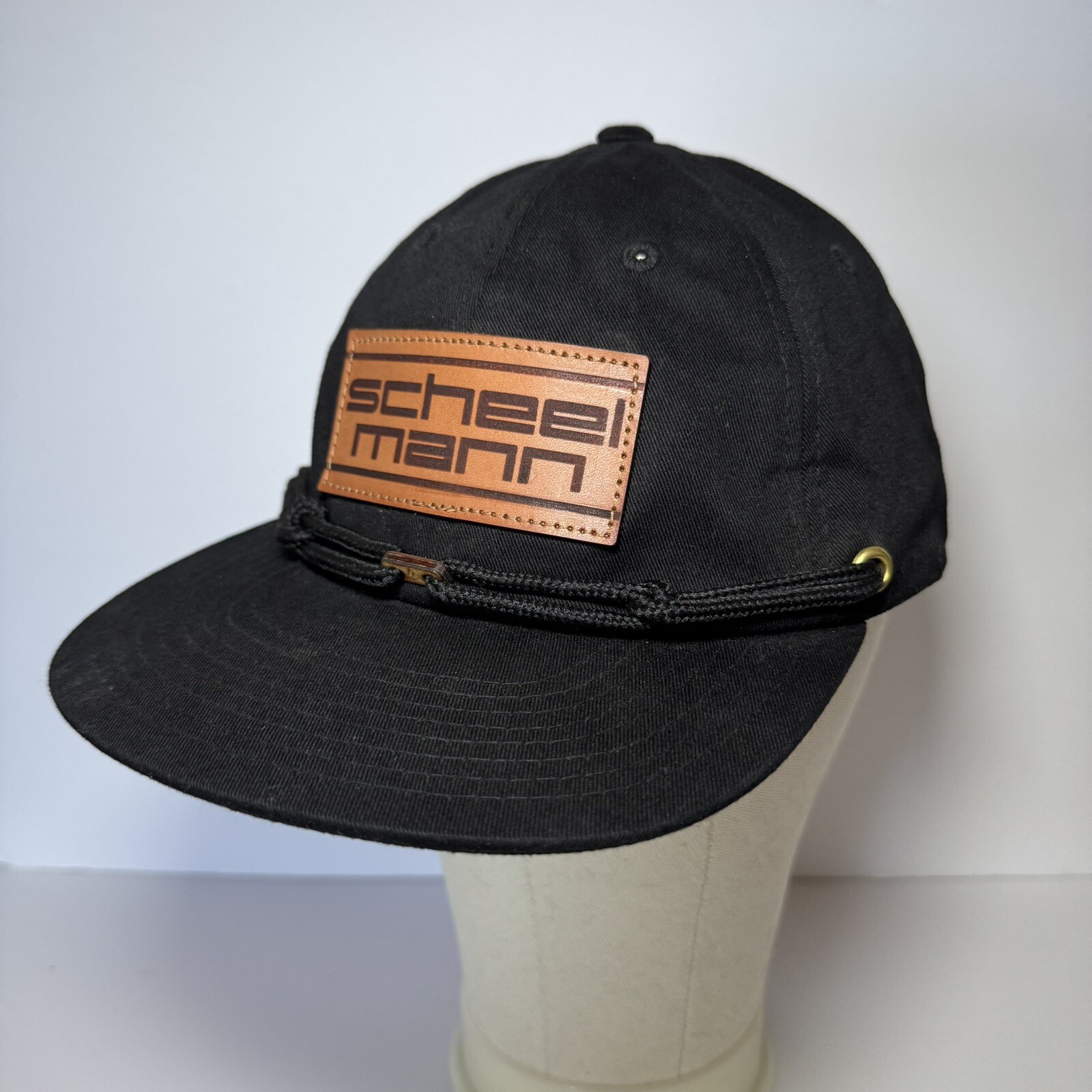 Scheel-Mann Hat Structured Snapback Embroidered L… - image 2