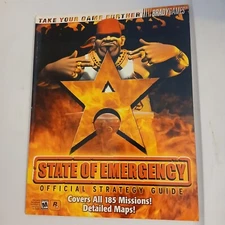 State of Emergency Official Strategy Guide Brady PS2 Xbox Rockstar