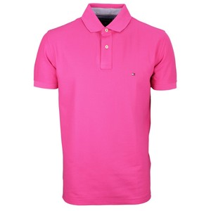 polo fucsia hombre