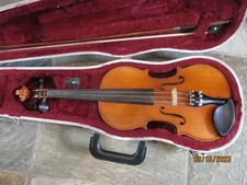 Lisle brand Violin with case and bow, 3/4 Size