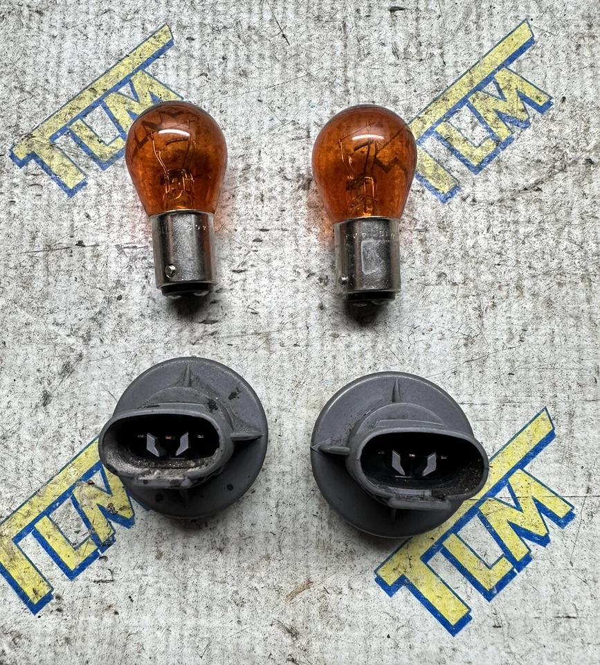 99-03 Acura TL farol conector de seta soquete com lâmpadas 2000 2001 2002 fabricante de equipamento original - Imagem 3 de 4